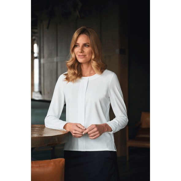 Brook Taverner | Blusa crepe da china riola